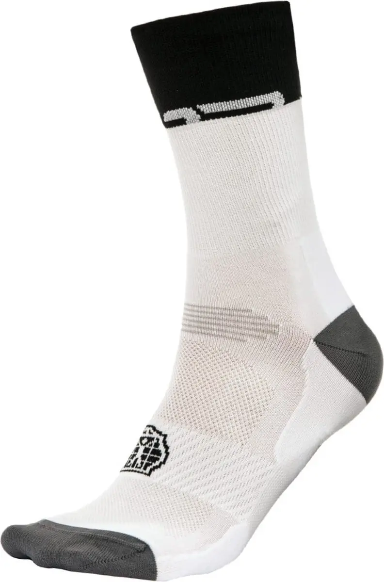 BIORACER SUMMER SOCKS BLACK ZWART/WIT MAAT XL 45/47