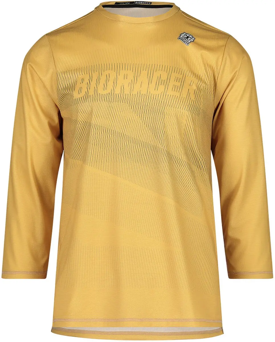 BIORACER Off Road Fietsshirt Heren Driekwart Mouwen Sahara