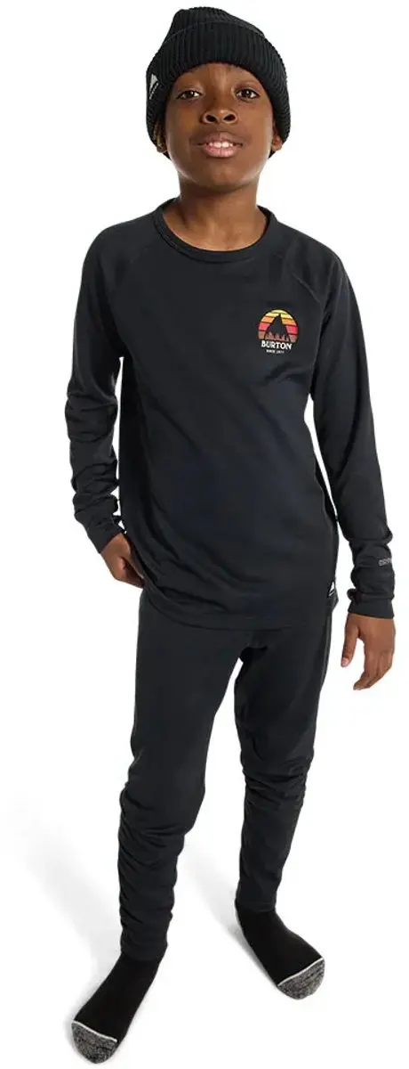 Burton Lightweight Lange Mouwen Basislaagset Zwart 8 Years Kinderen