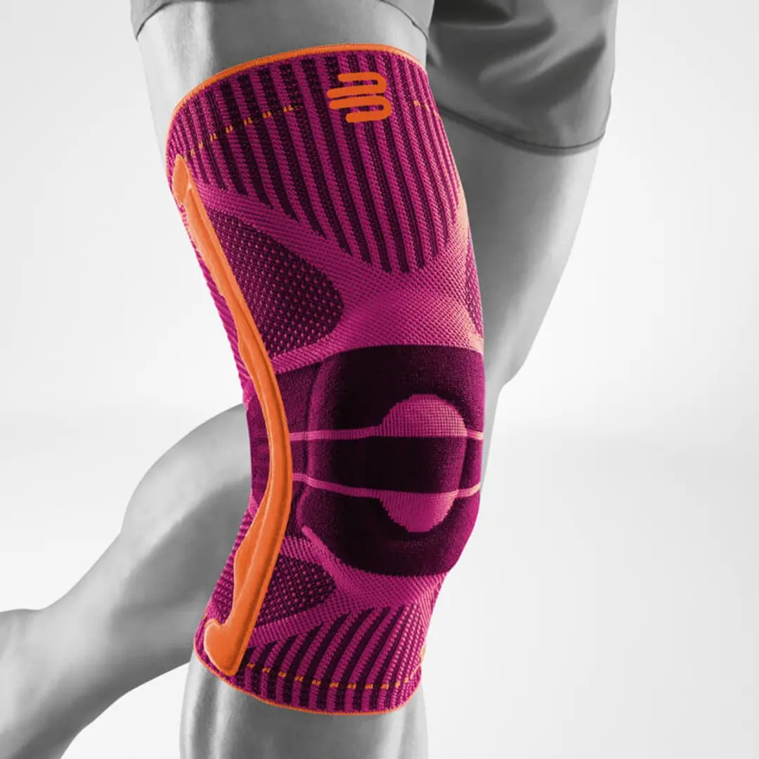 Bauerfeind Sports Kniebrace L - Zwart