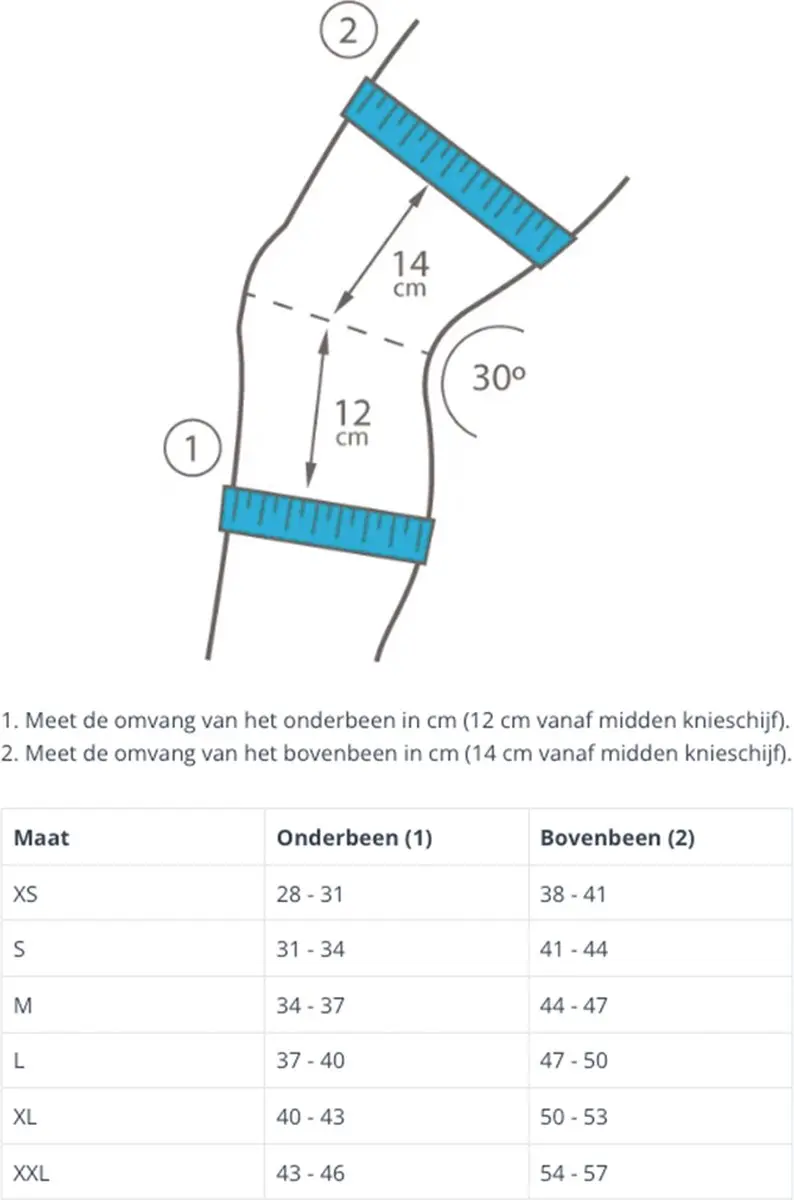 Bauerfeind Sports Kniebrace L - Zwart