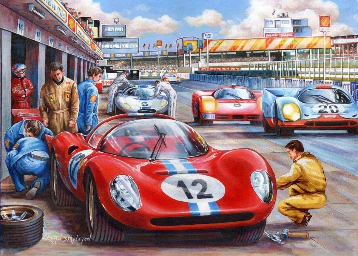 House of Puzzles Pit Stop 500 XL Legpuzzel