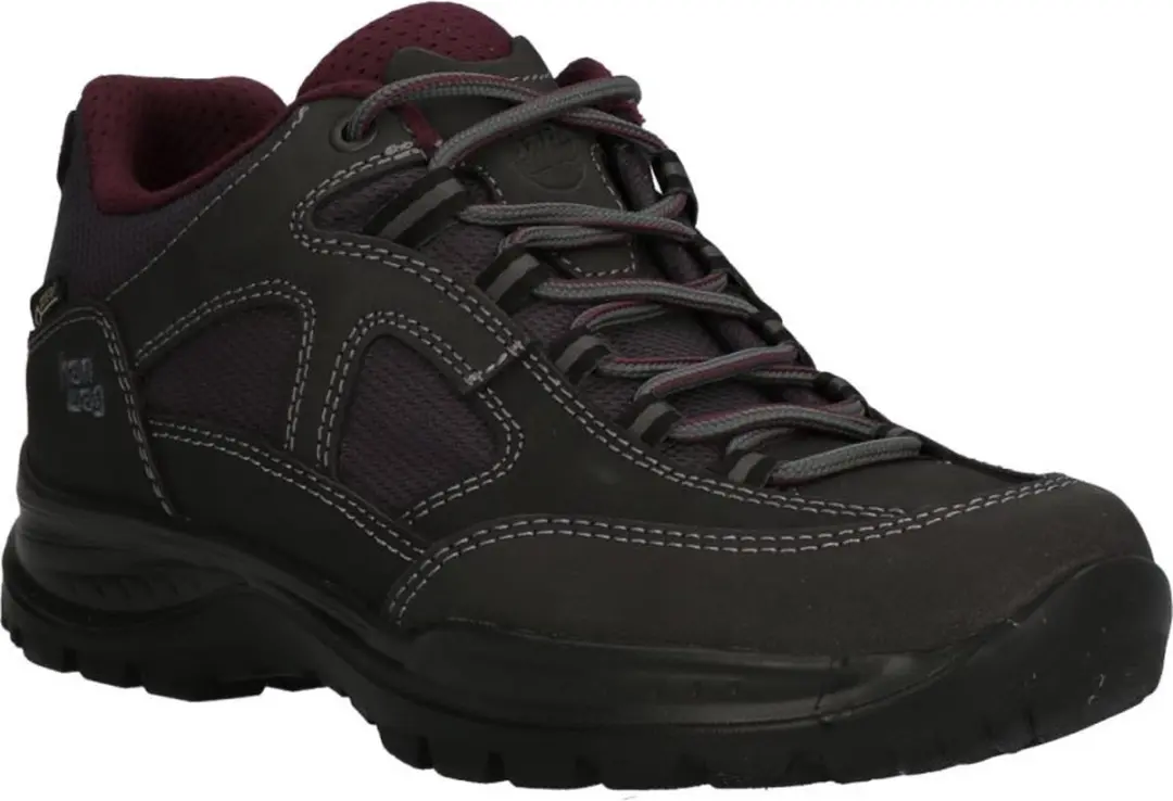 Hanwag Gritstone II Lady GTX Wandelschoenen - 39 - Asphalt/Dark Garnet
