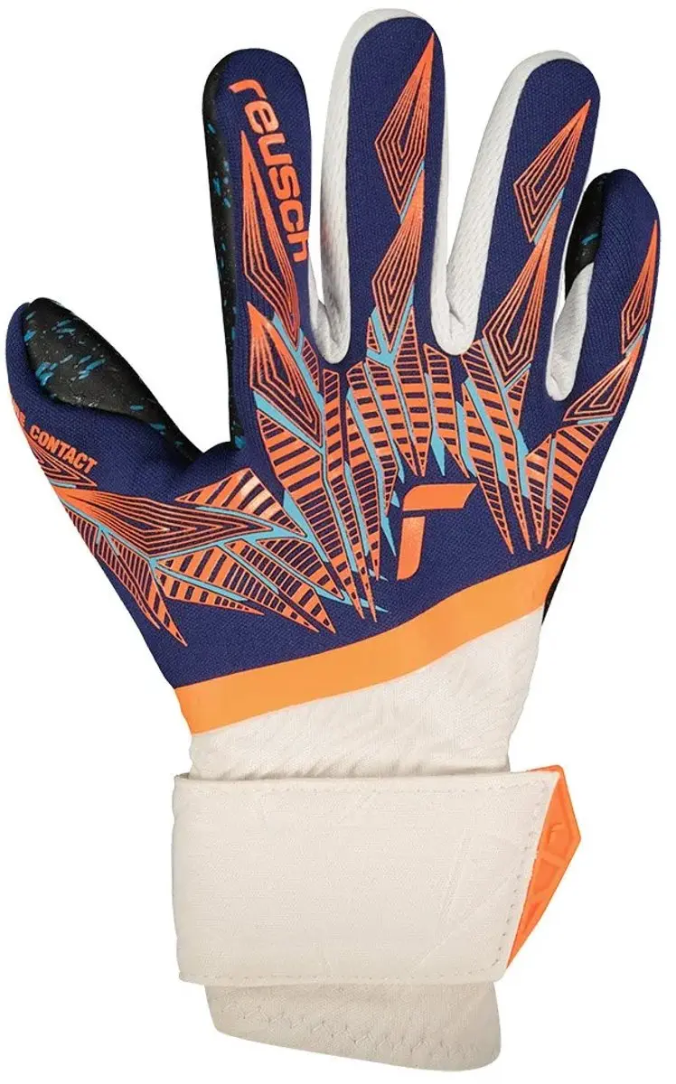 Reusch Pure Contact Fusion Keepershandschoenen - 4 - Oranje - afbeelding 6 van 6