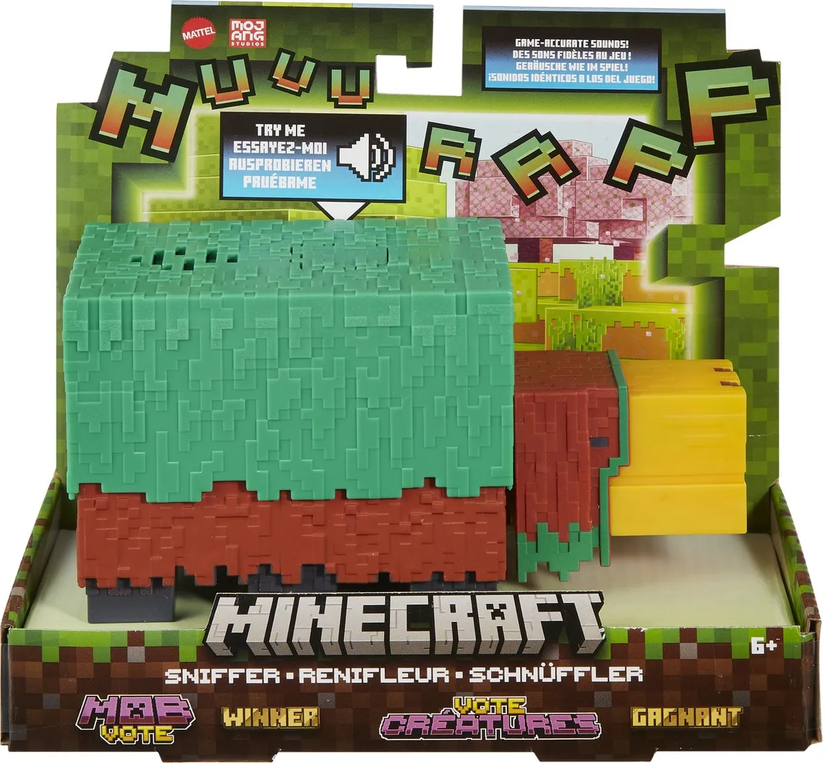 Minecraft Snuffelaar Speelfiguur MATTHXM85 - Meerkleurig