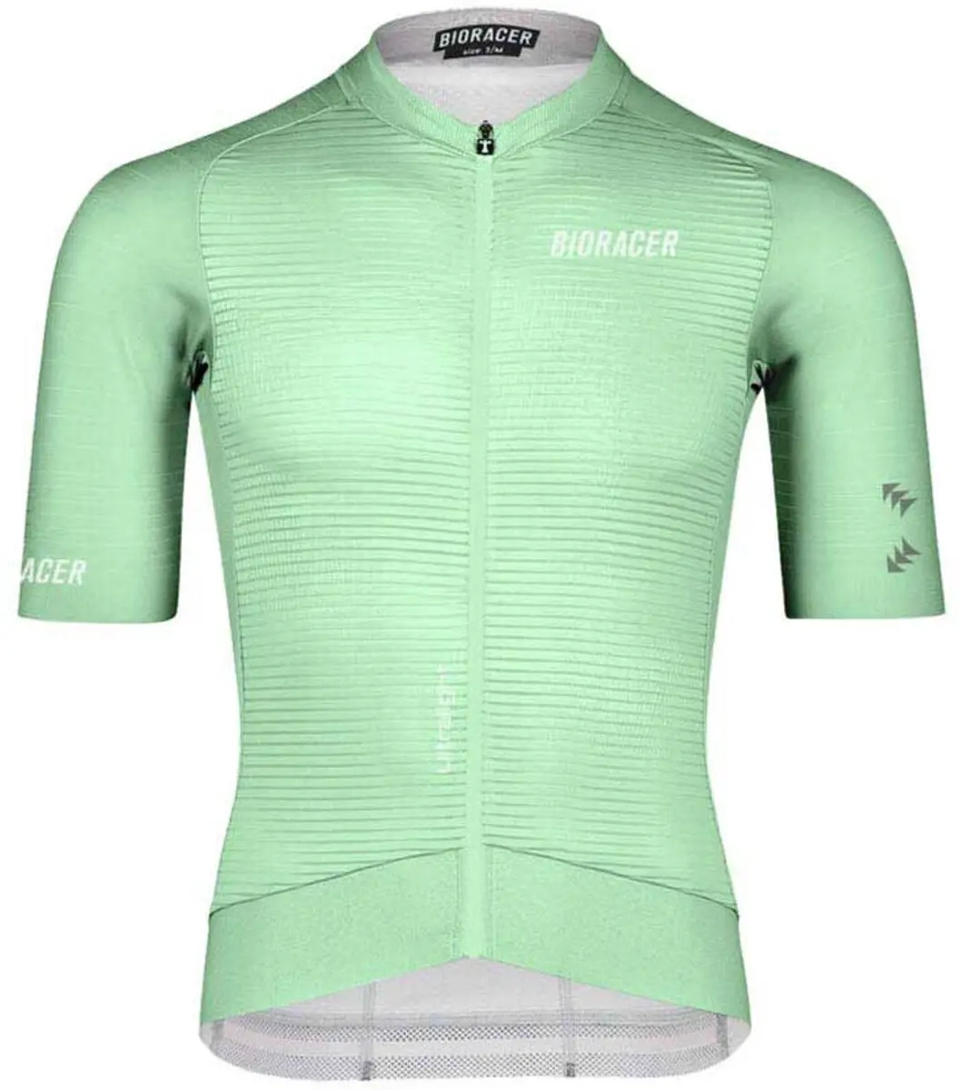 Bioracer Epic Ultralight Korte Mouw Wielertrui Groen S Man