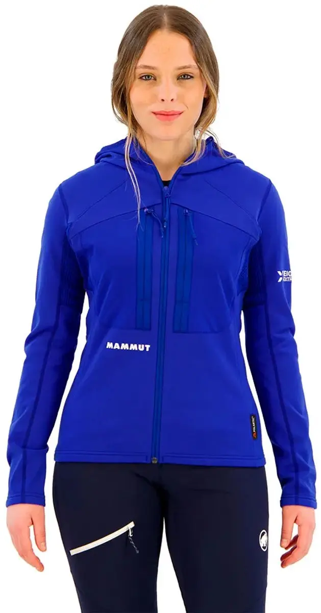 Mammut Eiger Nordwand Advanced Fleece Met Volledige Rits Blauw XS Vrouw