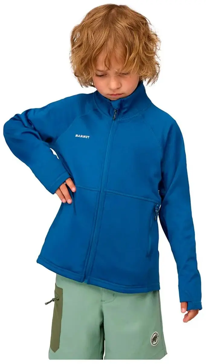 Mammut Taiss Ml Jas Blauw 128 cm Jongen
