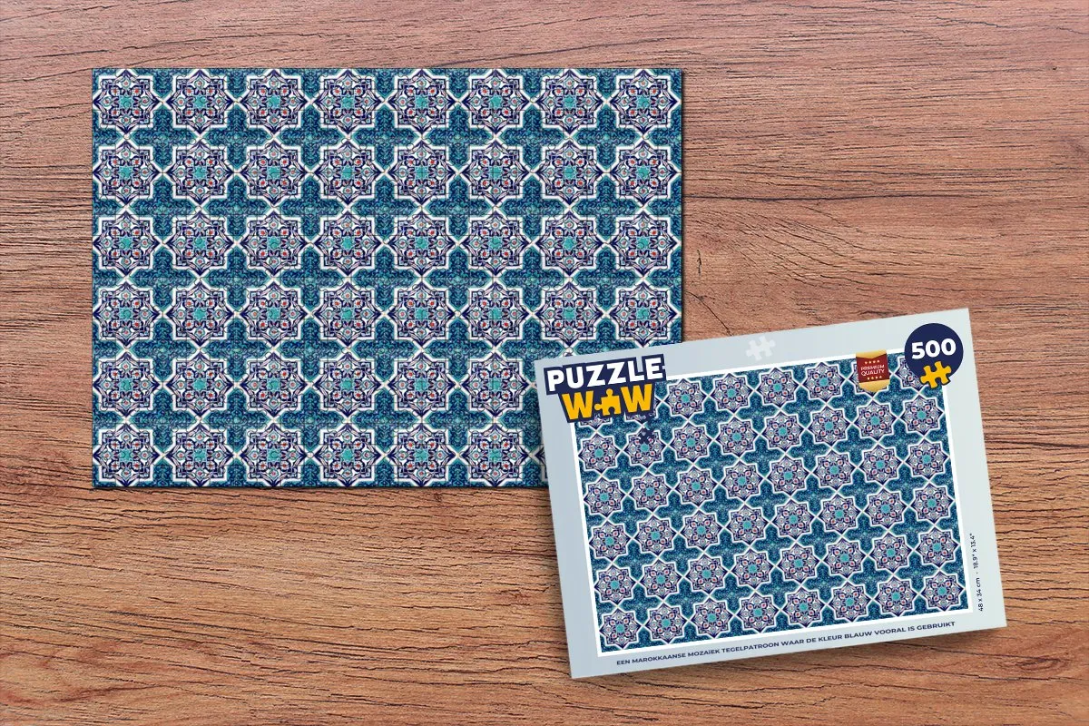 PuzzleWow Legpuzzel 500 Stuks - Multicolor