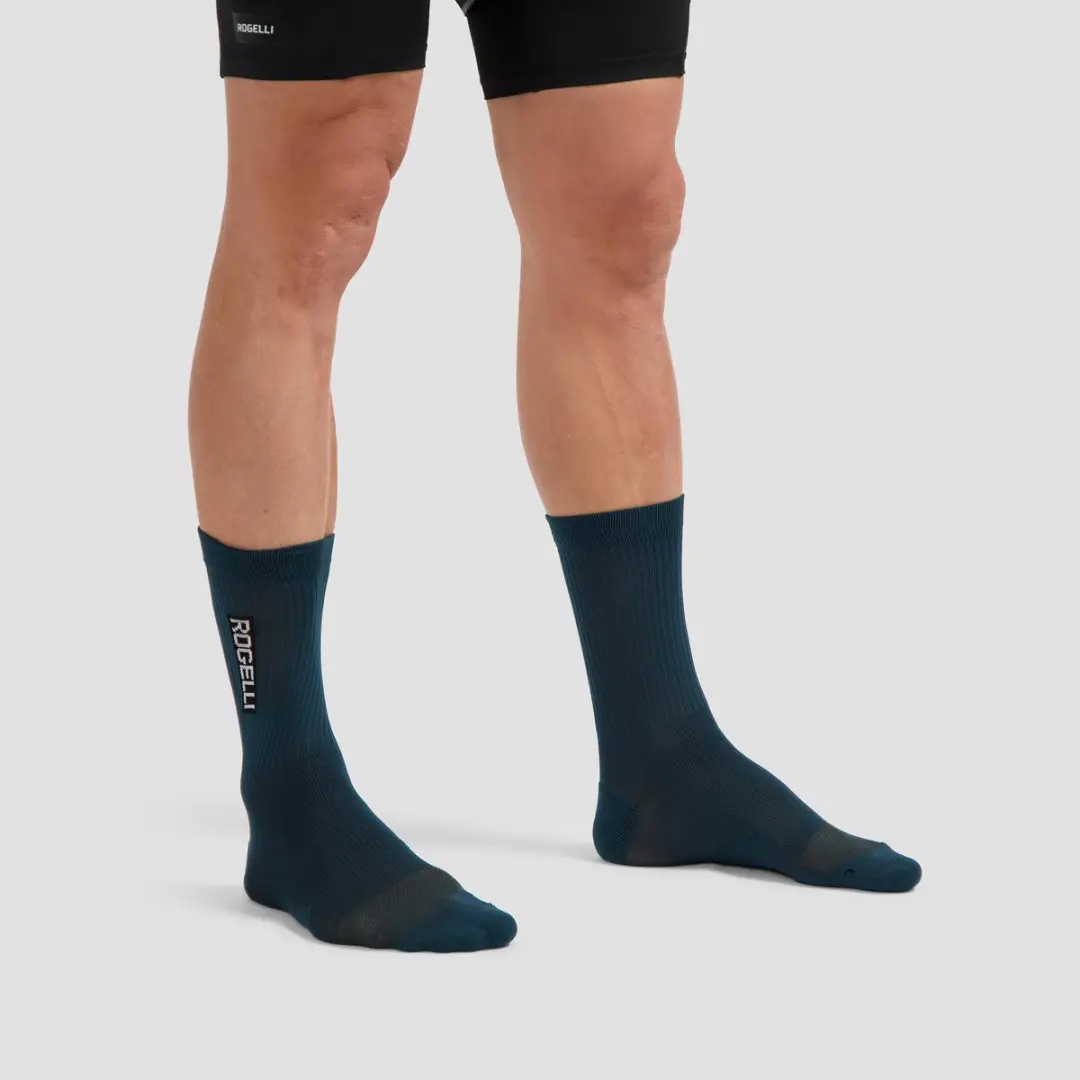Rogelli Distance Hardloopsokken 2-pack - Taupe/Groen - Maat 40-43