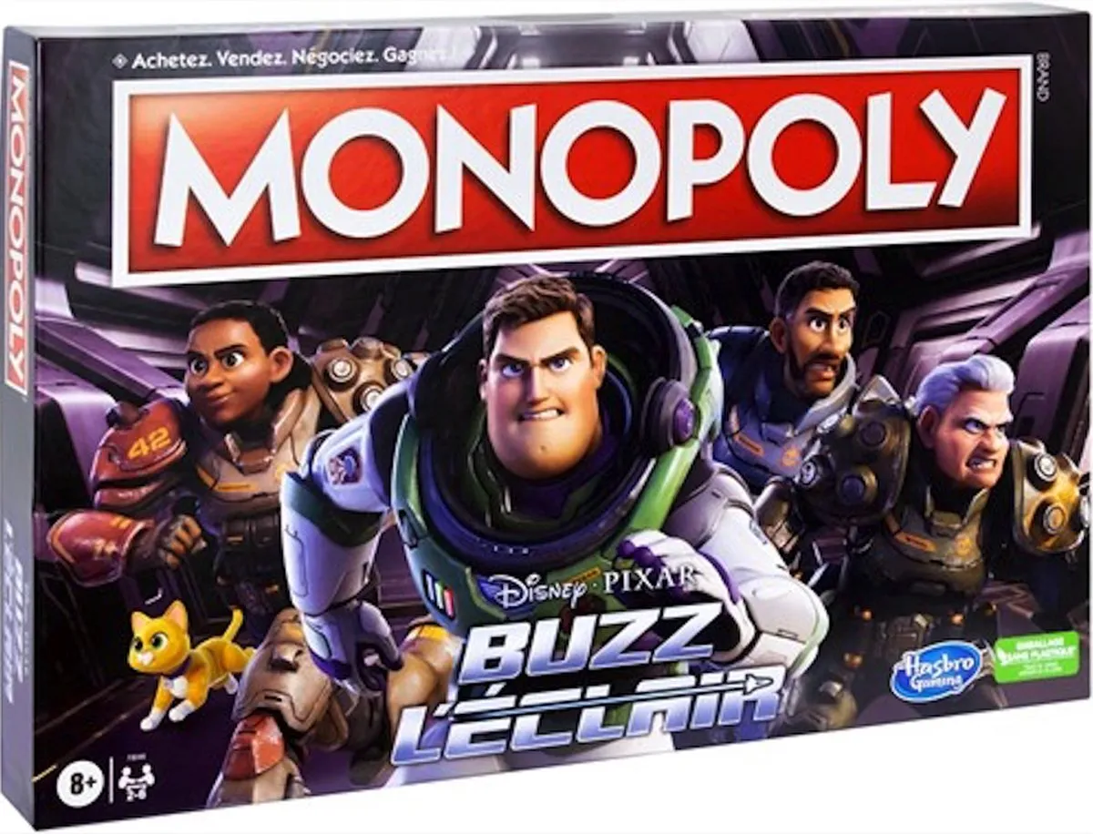 Monopoly Disney Buzz L'Eclair Frans-Talig Bordspel
