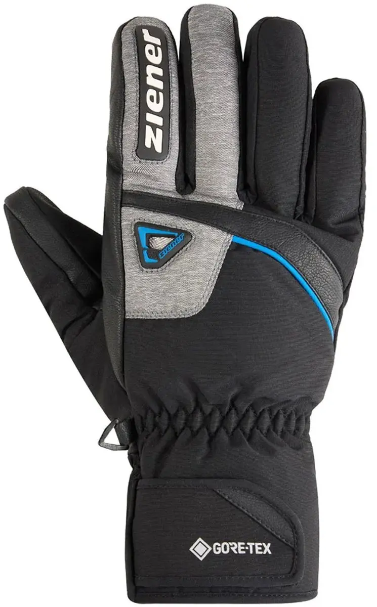 Ziener Galiso-z Gtx+ Gore Plus Warm Handschoenen Zwart 10 Man