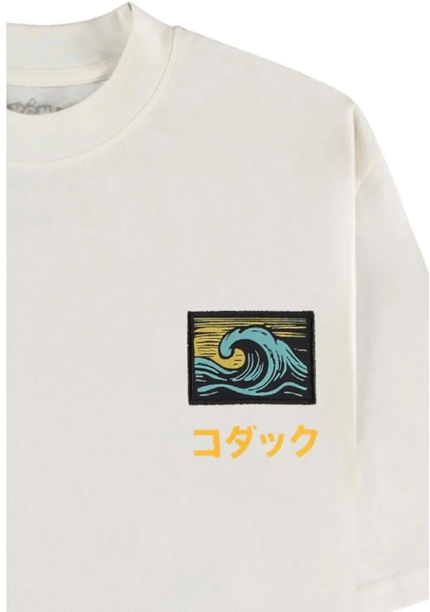 Pokémon Enton Heren Oversized T-shirt - XL - Gebroken wit - afbeelding 4 van 6