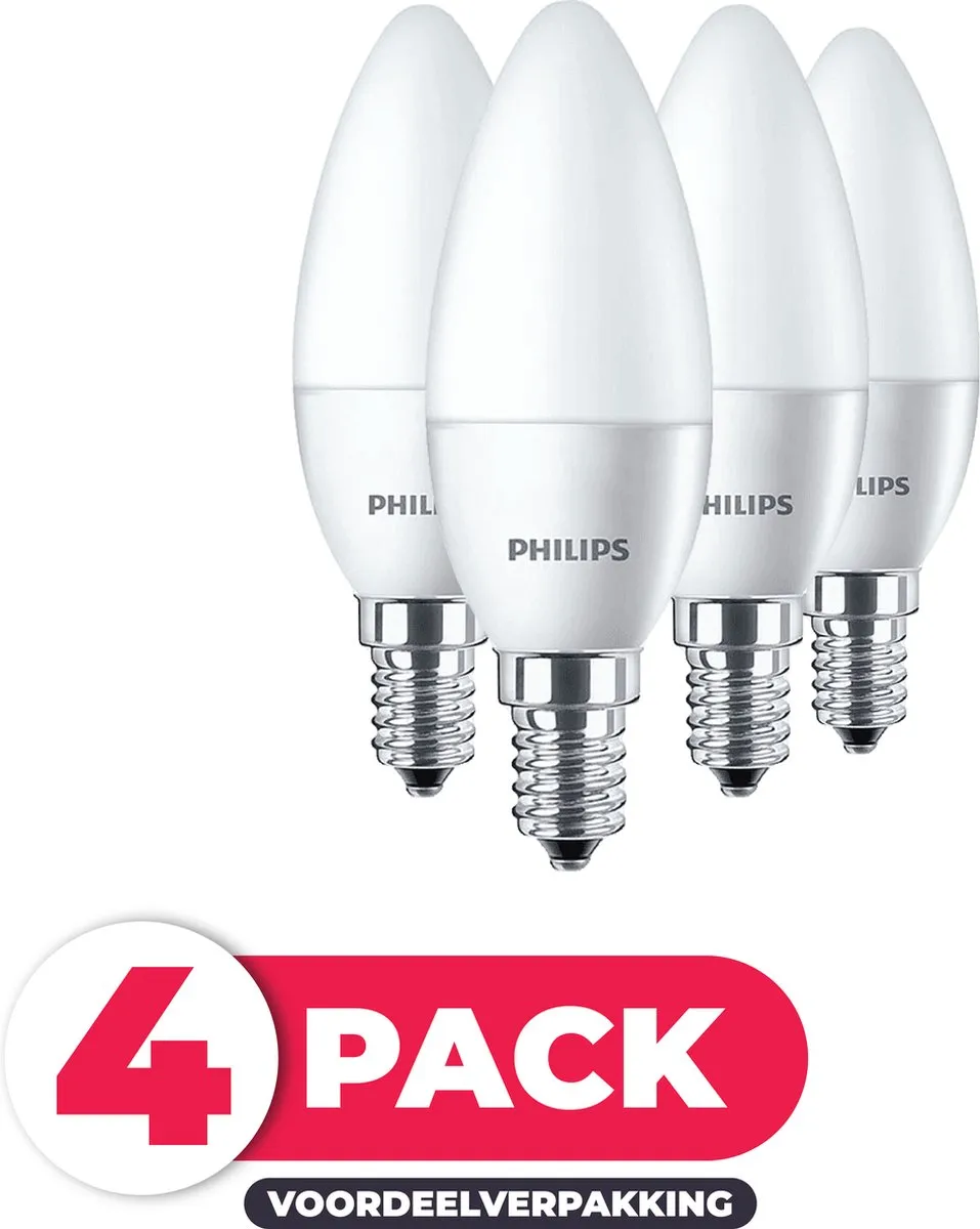 Philips LED E14 6W Warm Wit Mat