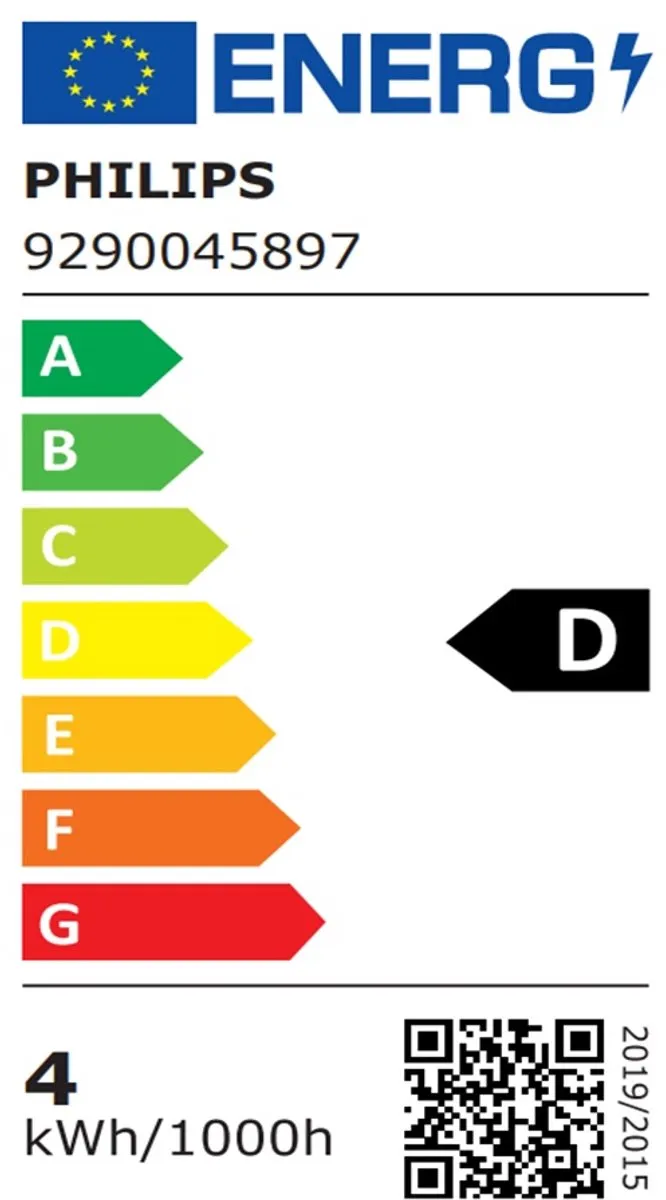 Philips LED E14 6W Warm Wit Mat - 4 Stuks