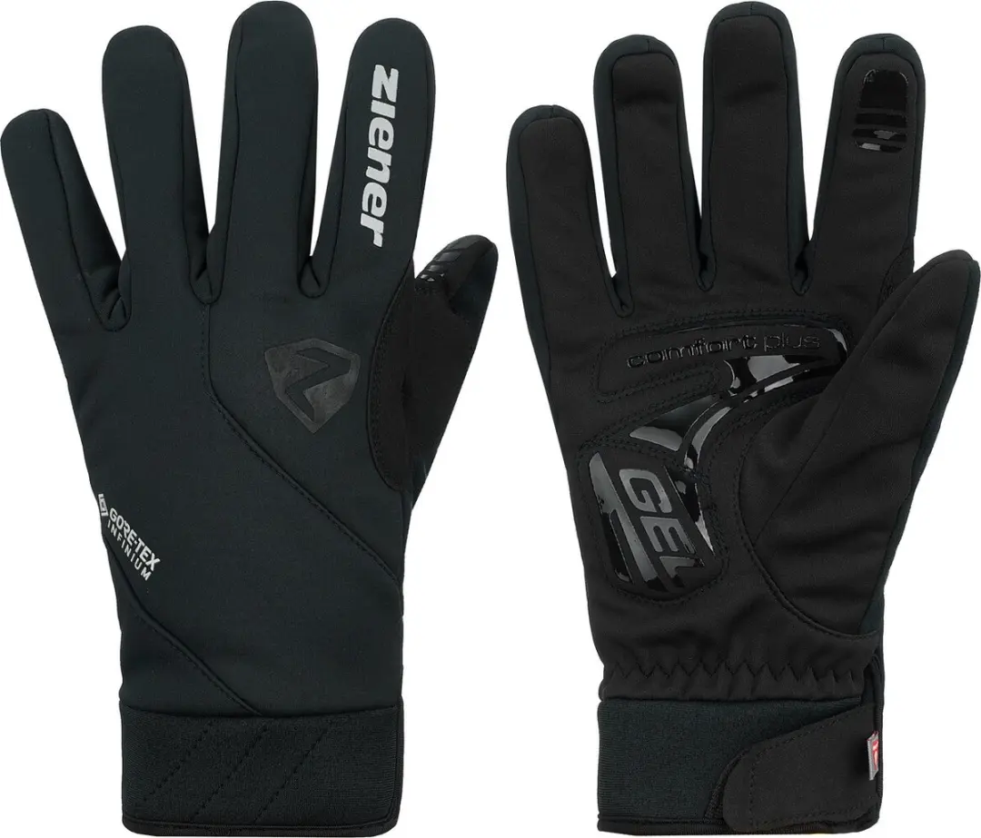 Ziener Donni Ws Pr Gore-tex Infinium™ Windstopper® Handschoenen Zwart 6.5