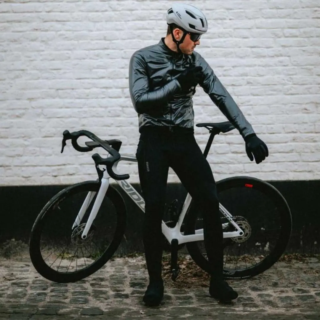 Bioracer Rainy Fietsjack - Winddicht & Waterdicht - Maat L - afbeelding 2 van 6