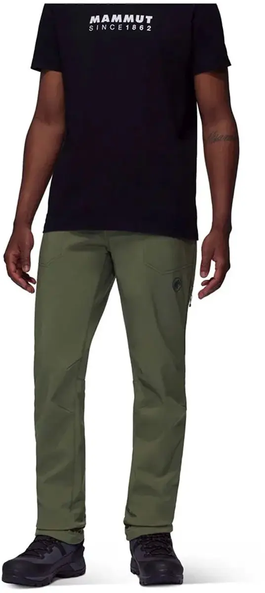 Mammut Runbold Winter Softshell Broek Groen 54 / Long Man