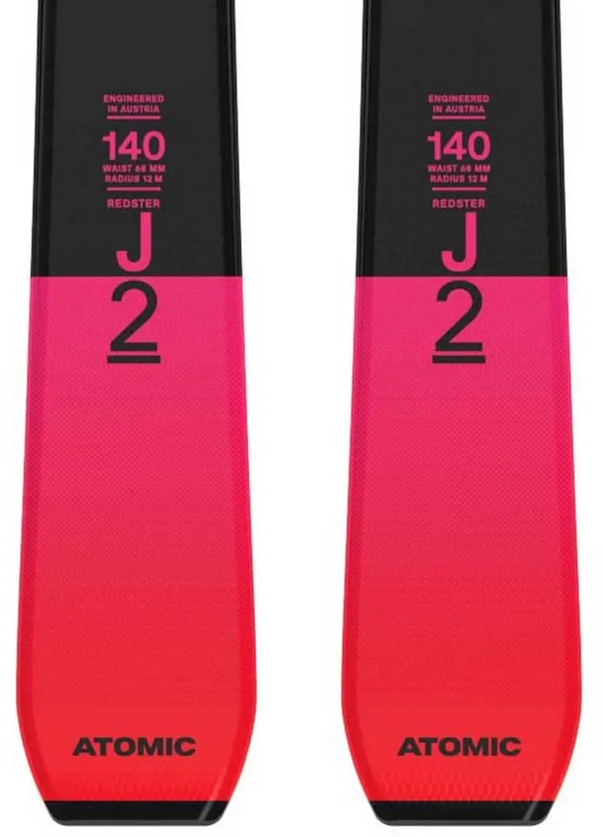 Atomic Redster J2 130-150+ Junior Skispakket - 140cm - Roze