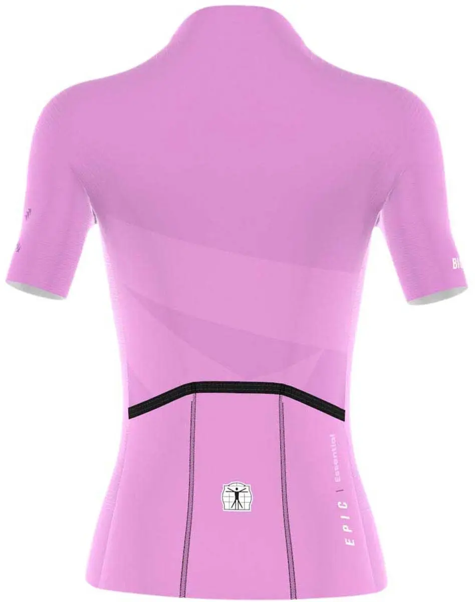 Bioracer Epic Dames Wielershirt Cloudy Pink - Maat S