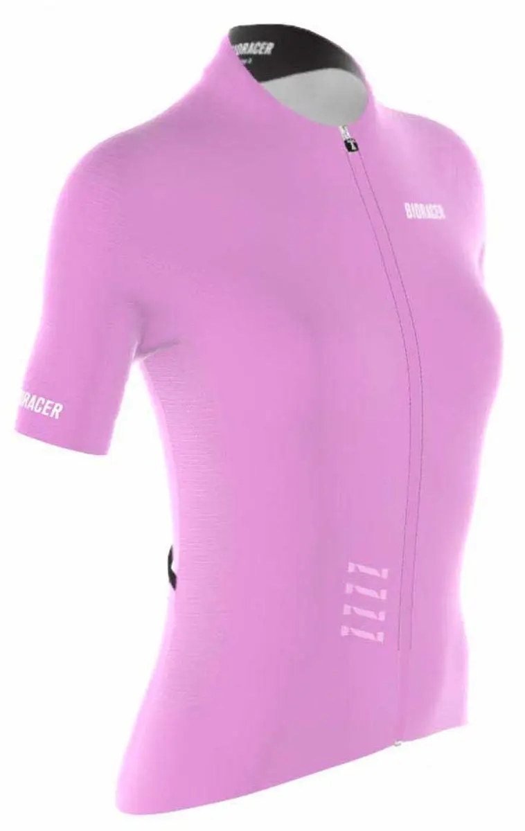 Bioracer Epic Dames Wielershirt Cloudy Pink - Maat S