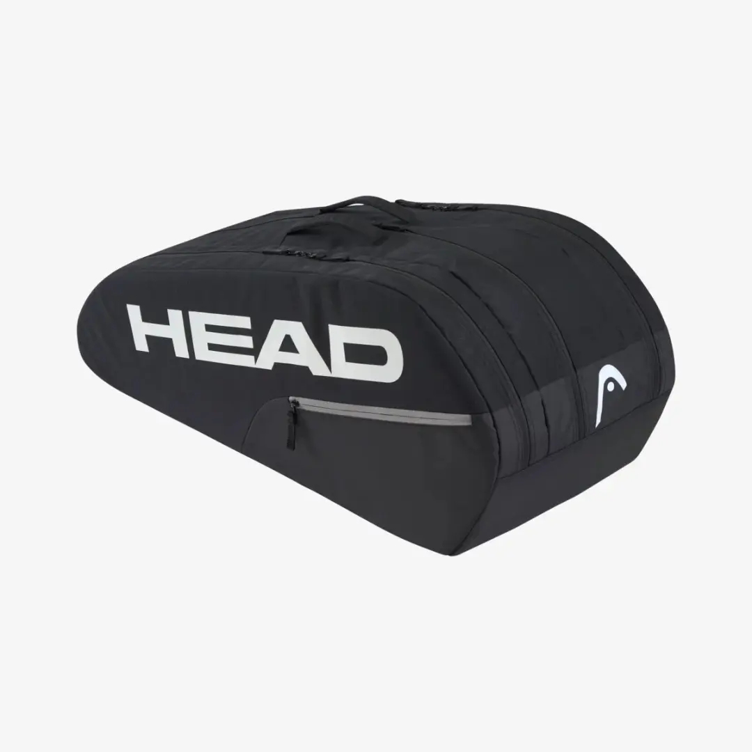 Head Base L Tennistas Zwart - 9 Stuks