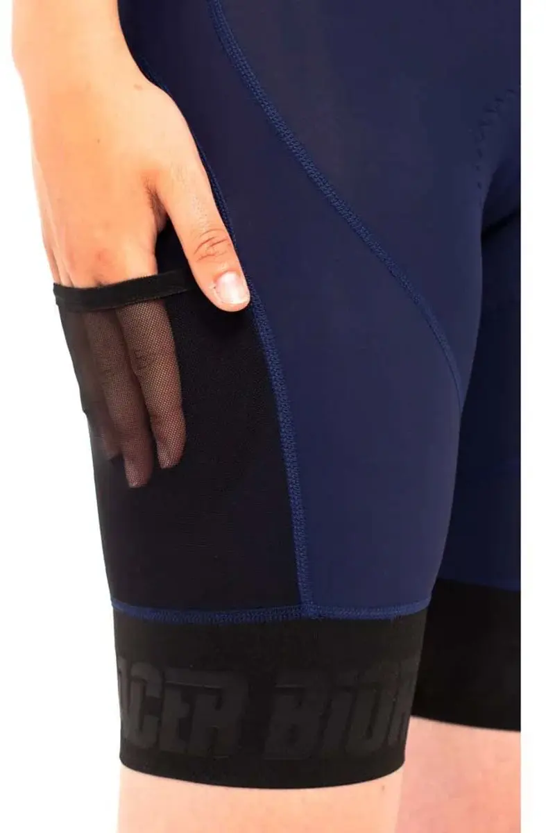 Bioracer Icon Fietsbroek Blauw XL Vrouw