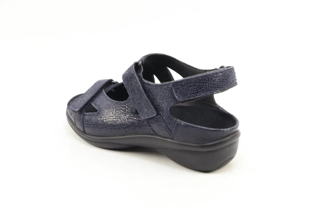 Durea 7258 H Platte Sandalen - Blauw 37.5 - afbeelding 3 van 6