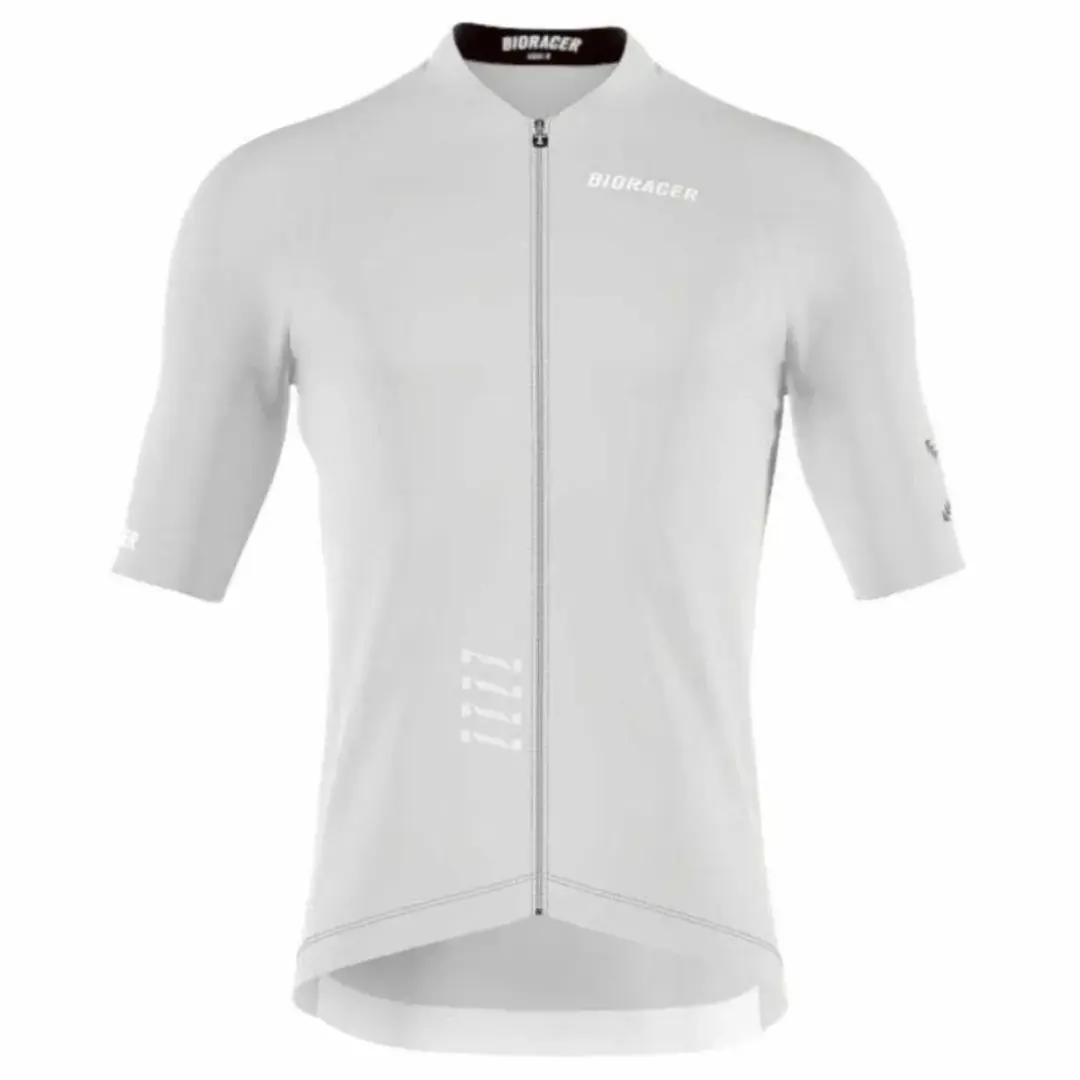 Bioracer Icon Korte Mouw Wielertrui Grijs 2XL Man