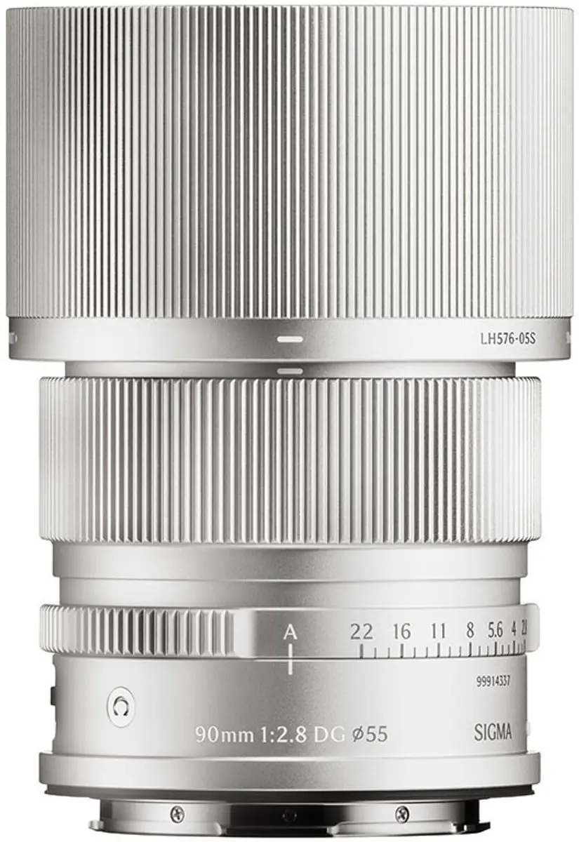 Sigma 90mm F2.8 DG (C) L-Mount Objectief Zilver