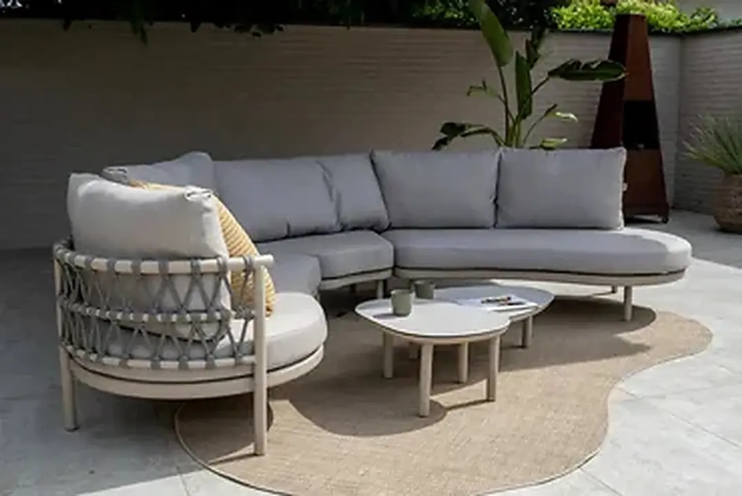 4 Seasons Outdoor Piacenza XL Hoekelement Latte - afbeelding 4 van 4