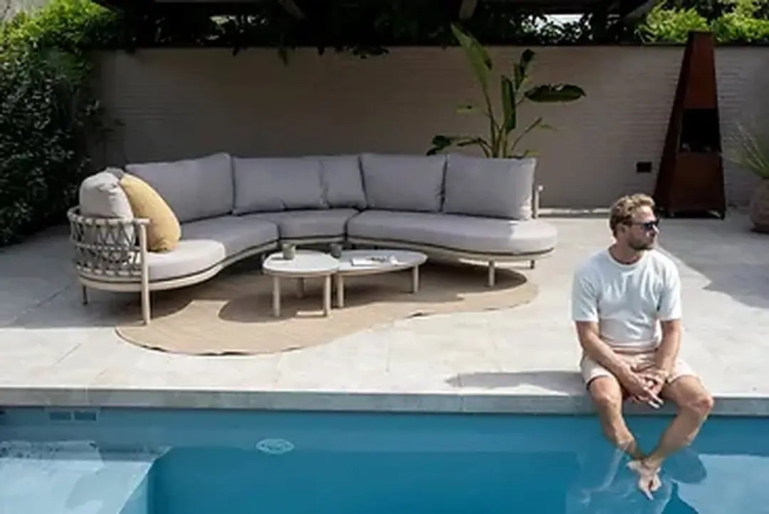 4 Seasons Outdoor Piacenza XL Hoekelement Latte - afbeelding 3 van 4