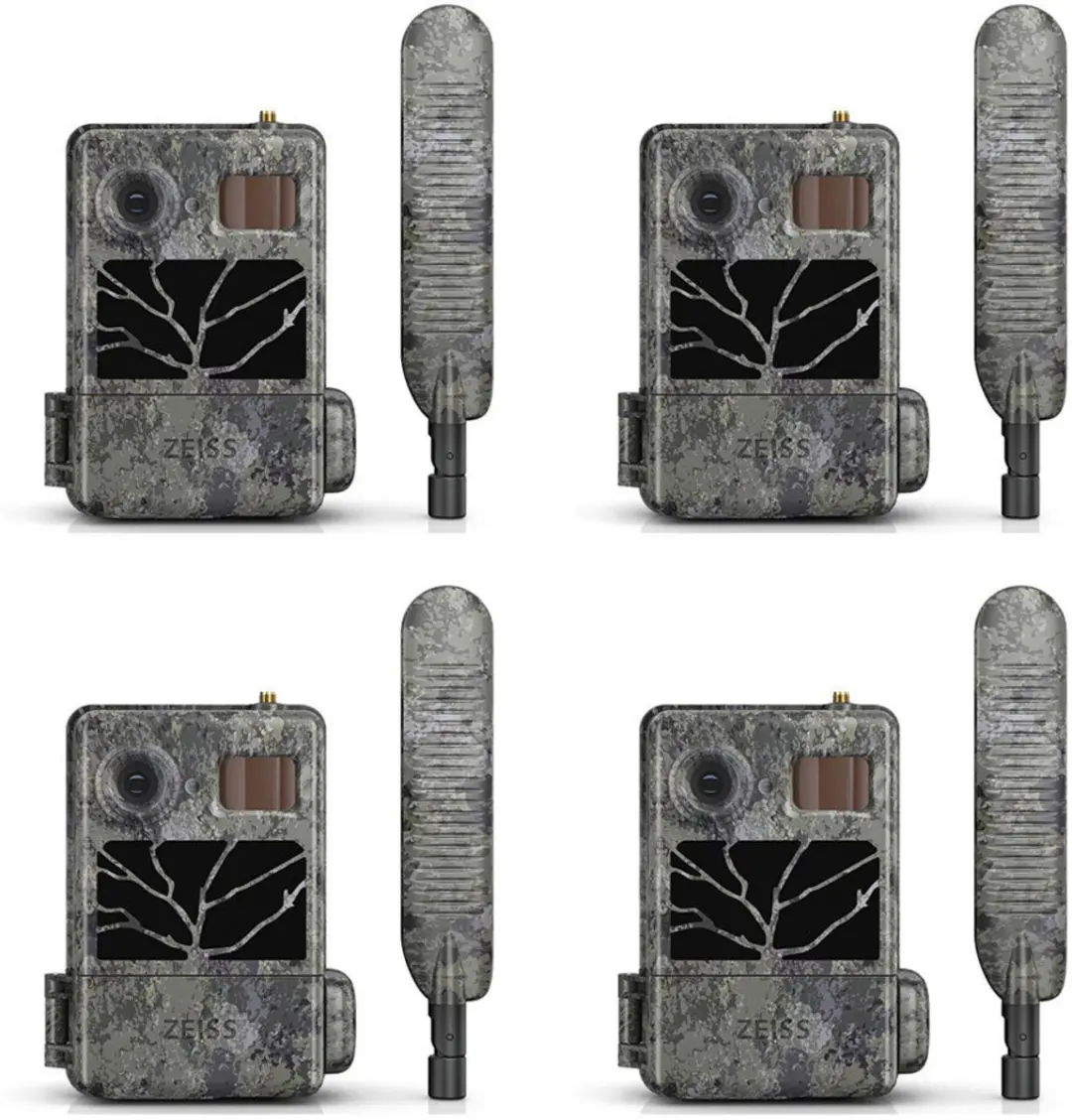 ZEISS Secacam 3 Wildcamera met GSM functie 4 pack!