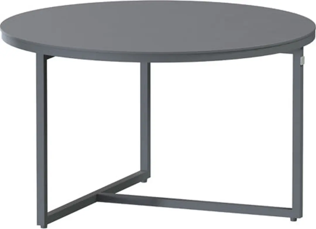 4 Seasons Outdoor Valetta Koffietafel 120cm - Antraciet - afbeelding 2 van 6