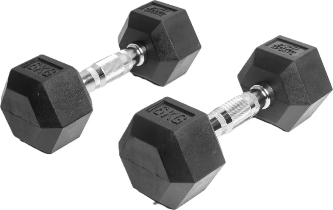 AJ-Sports Hex Dumbells 6kg