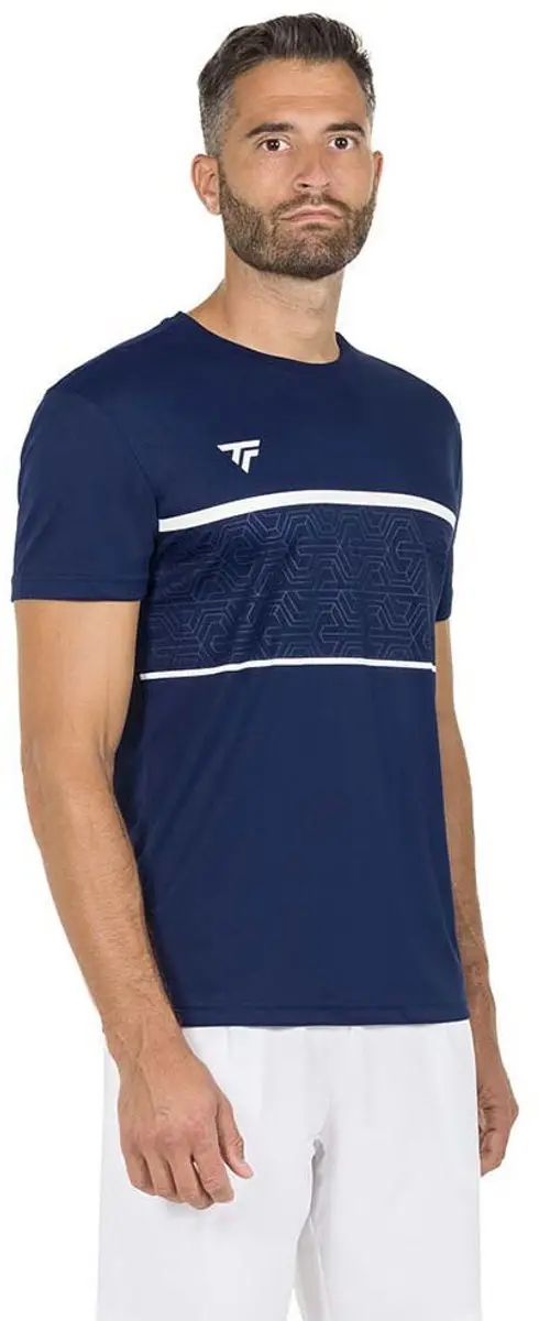 Tecnifibre Team Tech T-shirt Met Korte Mouwen Blauw 2XL Man