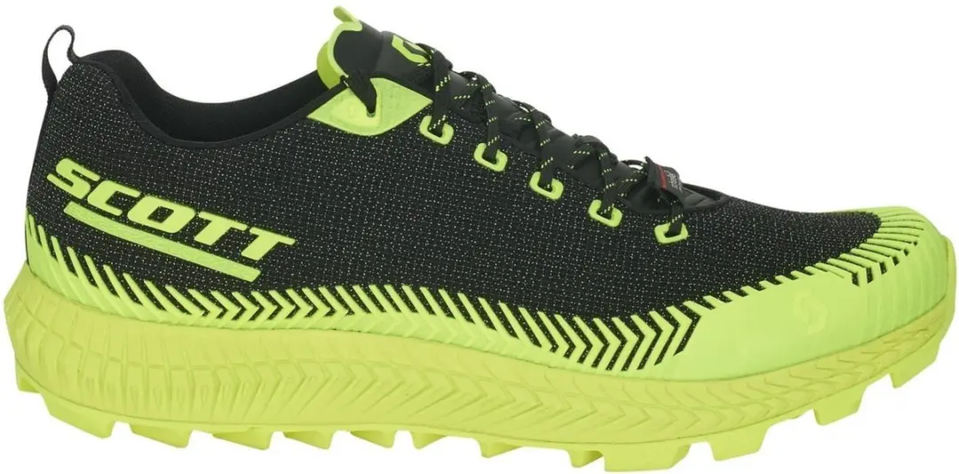 Scott Supertrac Ultra RC Zwart/Geel Trailrunschoen