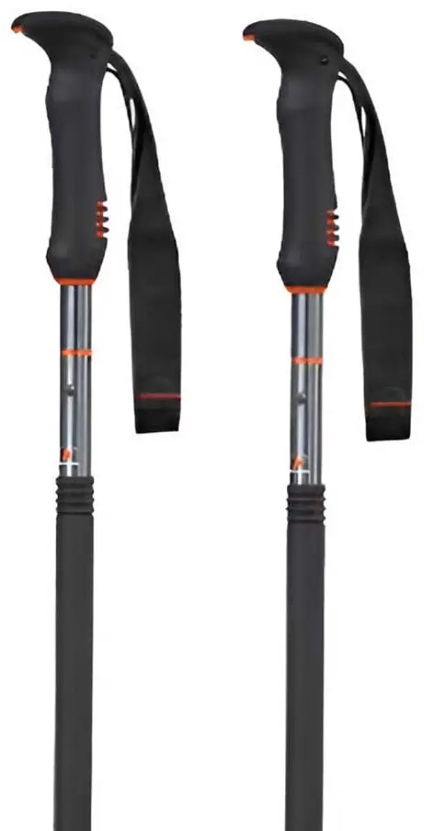 Komperdell Baccountry Descent Vario Toolgrip Stokken Zwart 110-140 cm