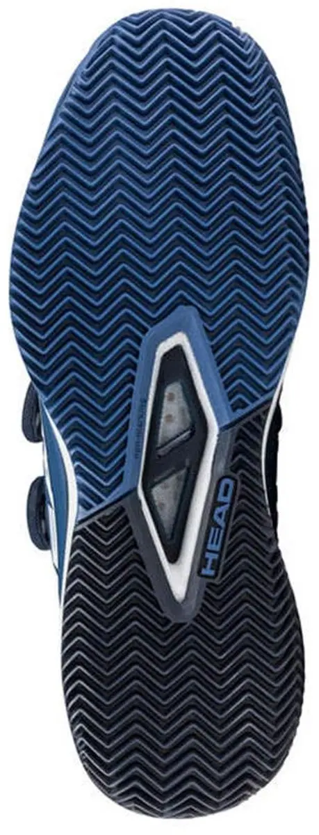Head Endure Pro BOA Clay - 46.5 - Donkerblauw