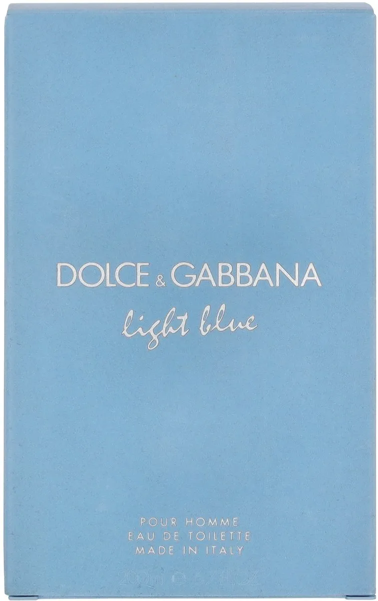 Dolce & Gabbana Light Blue Pour Homme Unisex Parfum 200ml