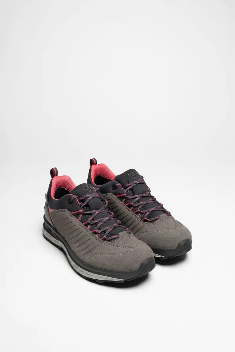 Blueridge Low Lady Es Dames (Lichtgrijs/Roze)