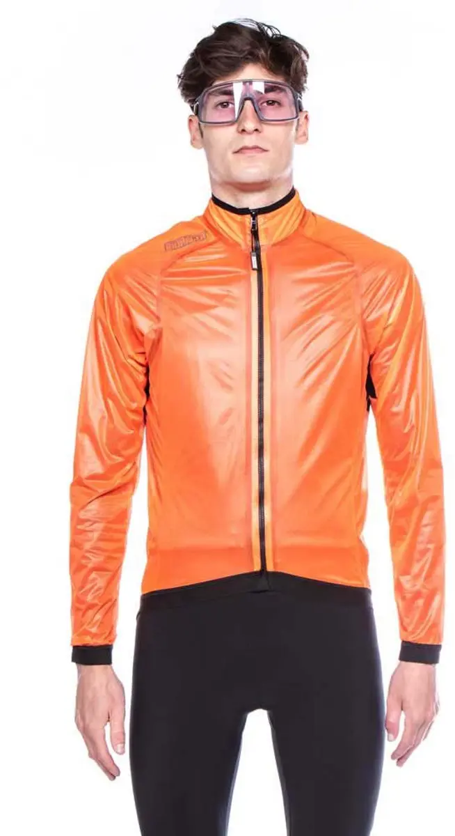 Bioracer Speedwear Concept Epic Rainy Jas Oranje XL Man