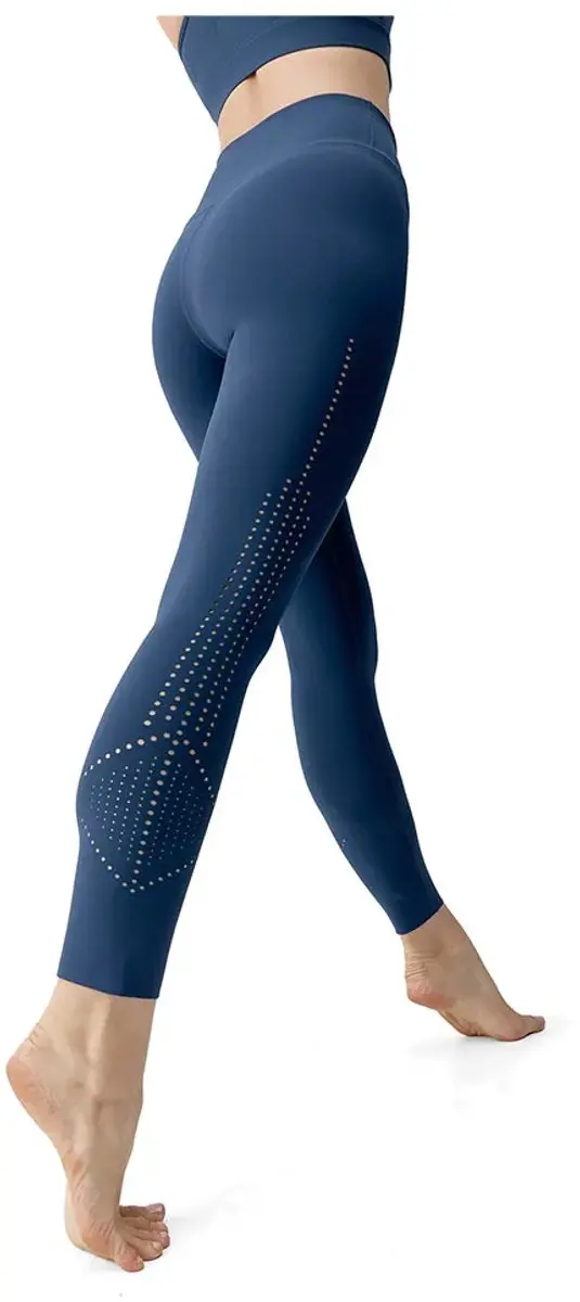 Born Living Yoga Saril Leggings - Hoge Taille - S - Sailor Blue
