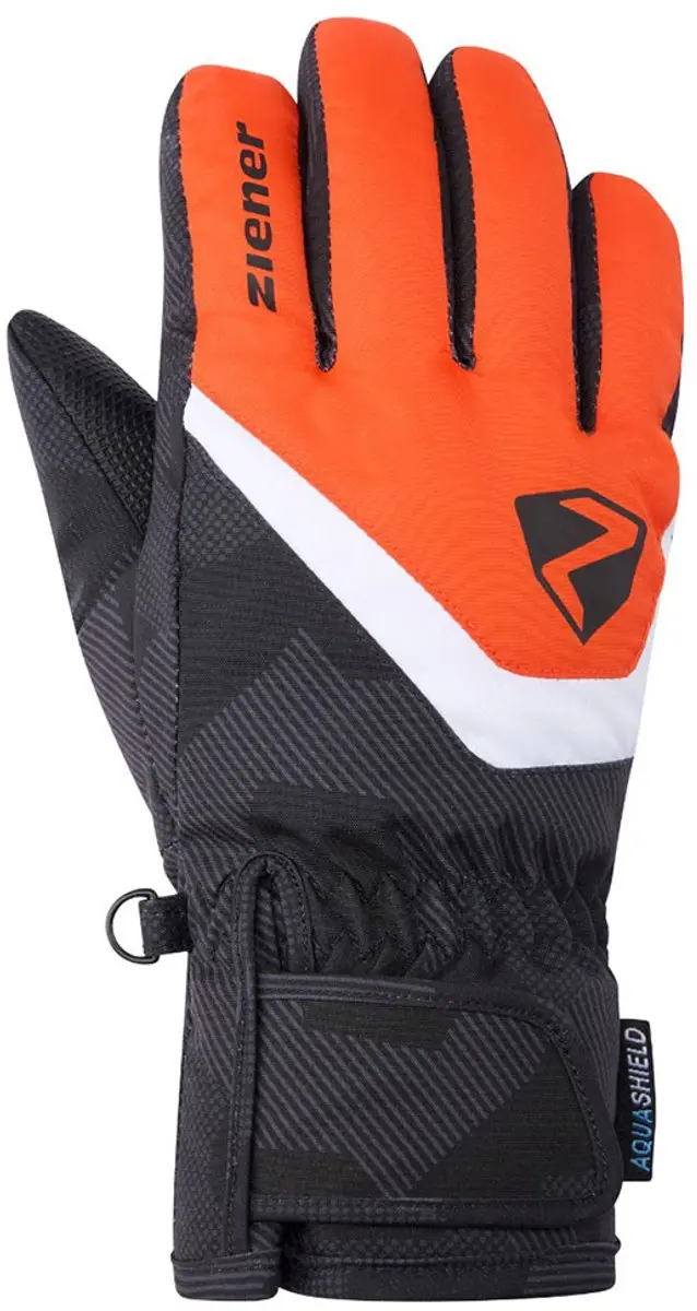 Ziener Loriko-z As Handschoenen Oranje,Zwart 5.5 Kinderen