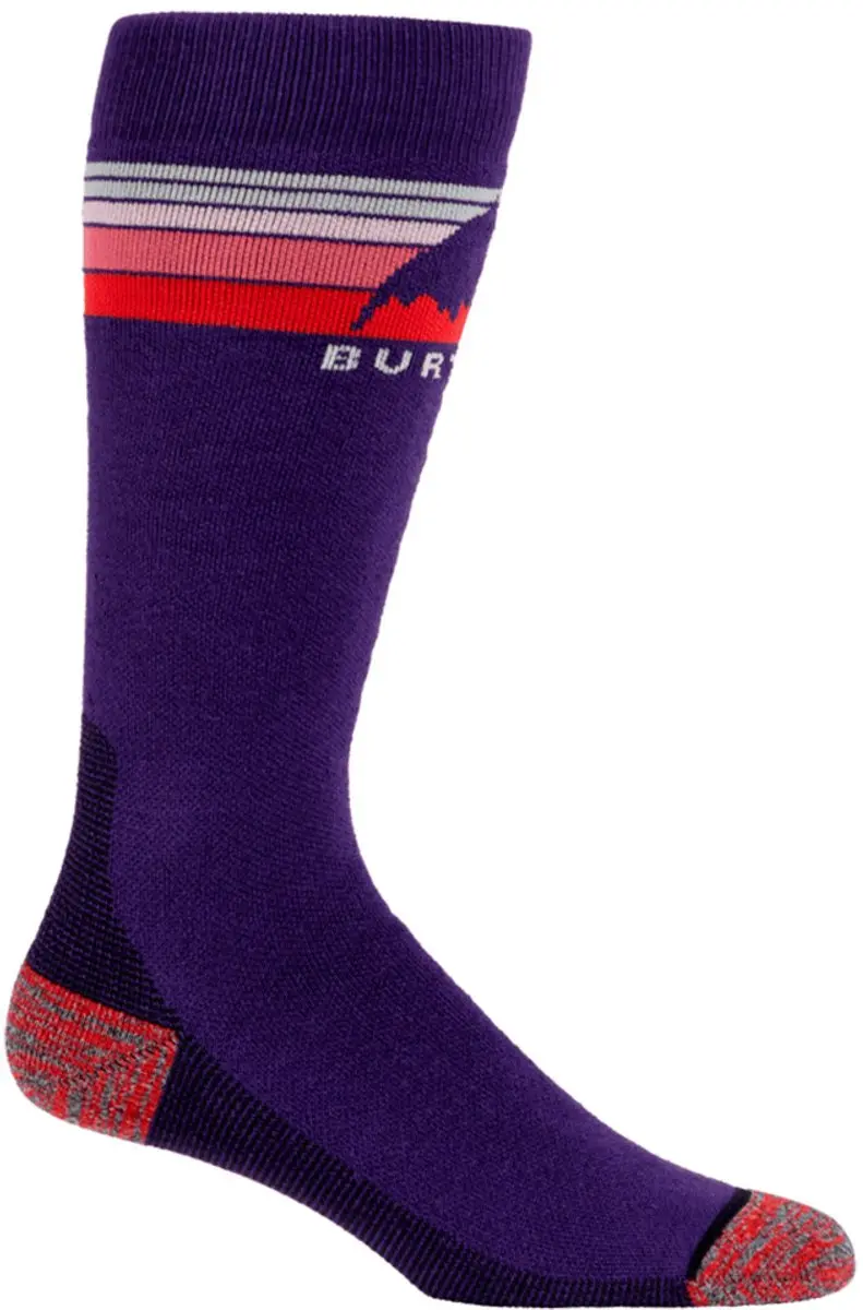 Burton Emblem Midweight Sokken Paars EU 34-38 Vrouw