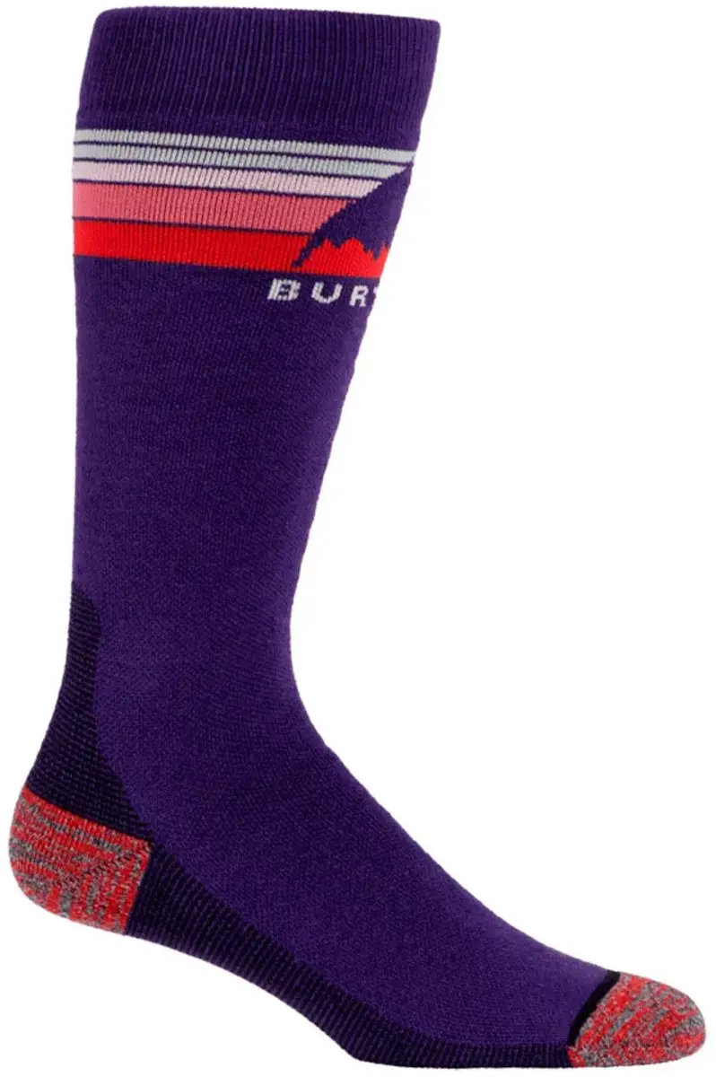 Burton Emblem Midweight Sokken Paars EU 34-38 Vrouw