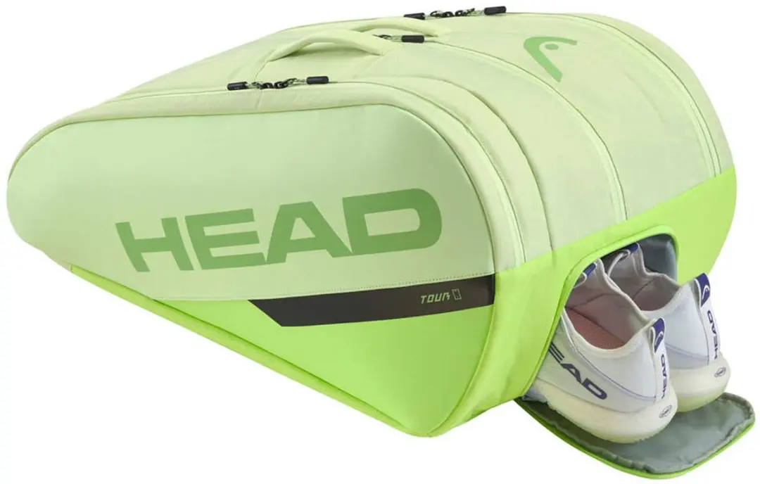 Head Tour Padel Bag - Lime Green - afbeelding 4 van 6