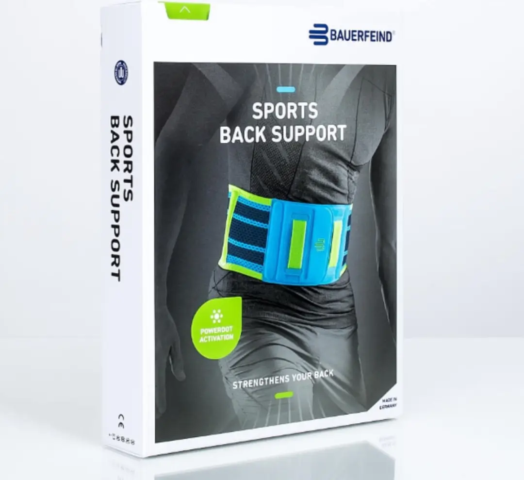 Bauerfeind Sports Back Support Rugbrace - Blauw - M - afbeelding 5 van 6