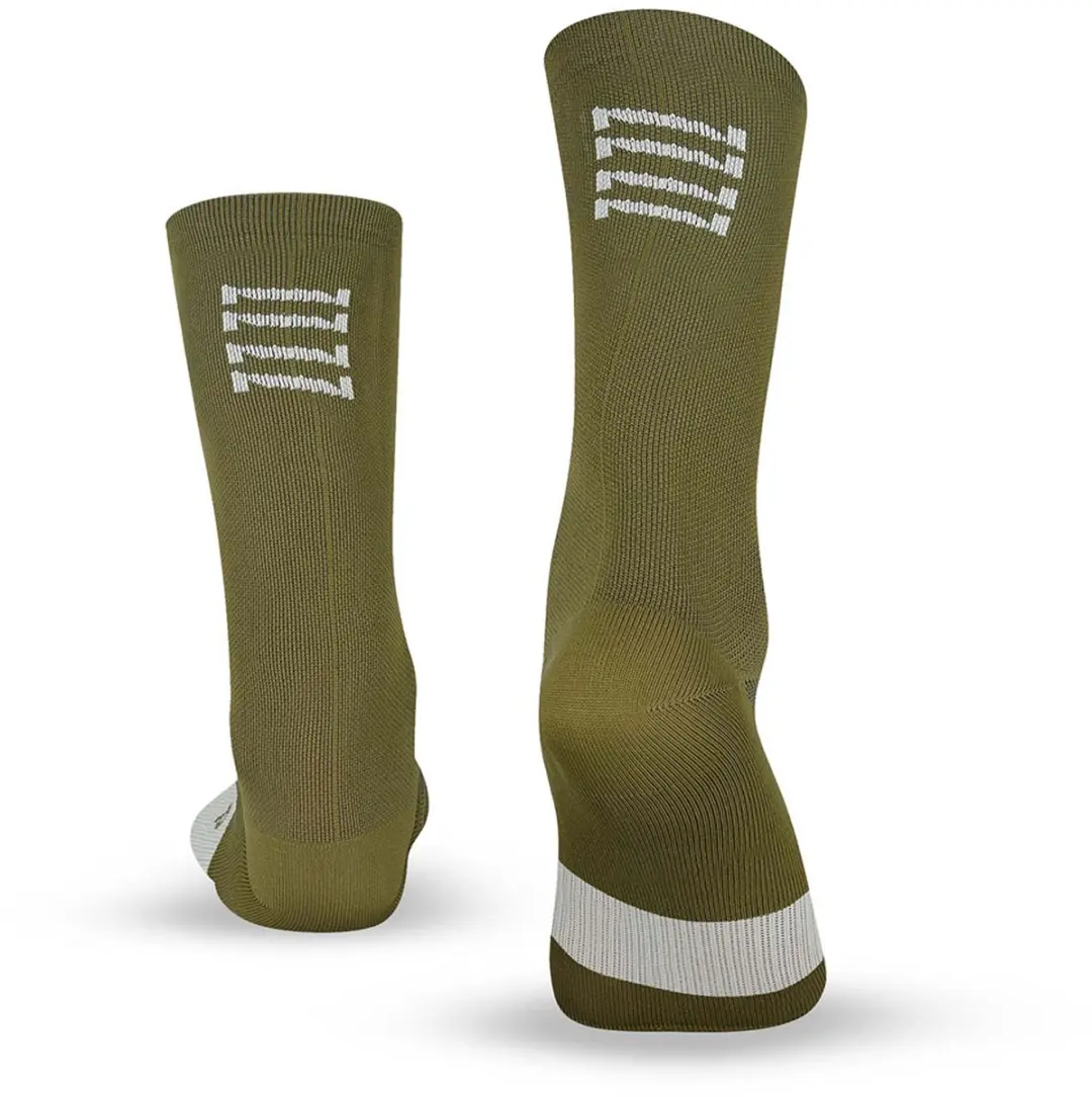 Bioracer Classic Knitted Sokken Groen EU 42-44 Man,Vrouw