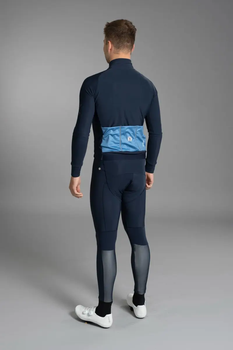Bioracer Tempest Wielervest Heren - Misty Nautica - Winddicht & Thermisch S - afbeelding 2 van 6